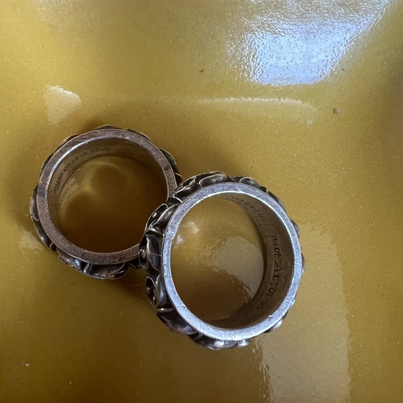 Chrome Hearts 925 Sterling Silver Eternity Vine 2000 ring US 11/   1 available - Picture 3 of 3